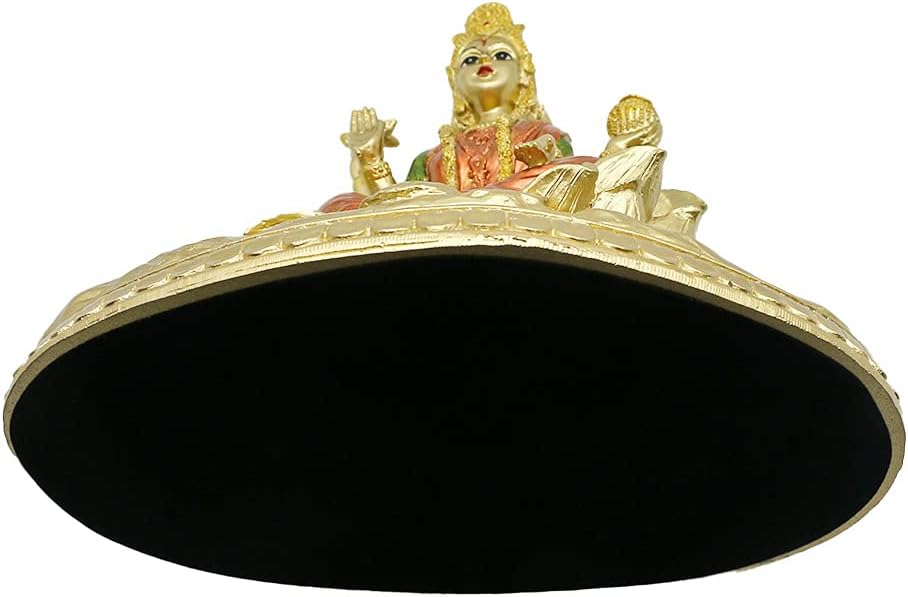 Hindu Goddess Ganga Statue - Indian God Lord Gange Maa Murti Sculpture Figurine Hinduism Home Puja Temple Mandir Buddha Pooja Decor Diwali Gift Yoga Altar Shrine Spiritual Prayer Item